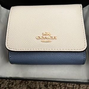 Coach trifold wallet